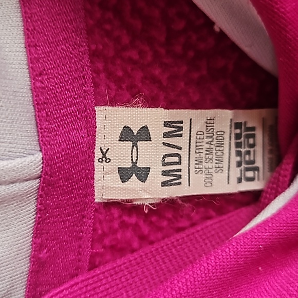 Under Armour storm hoodie cold gear size medium with light stain - Picture 3 of 6